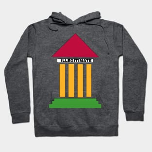 SCOTUS IS ILLIGITIMATE - Colors - Back Hoodie